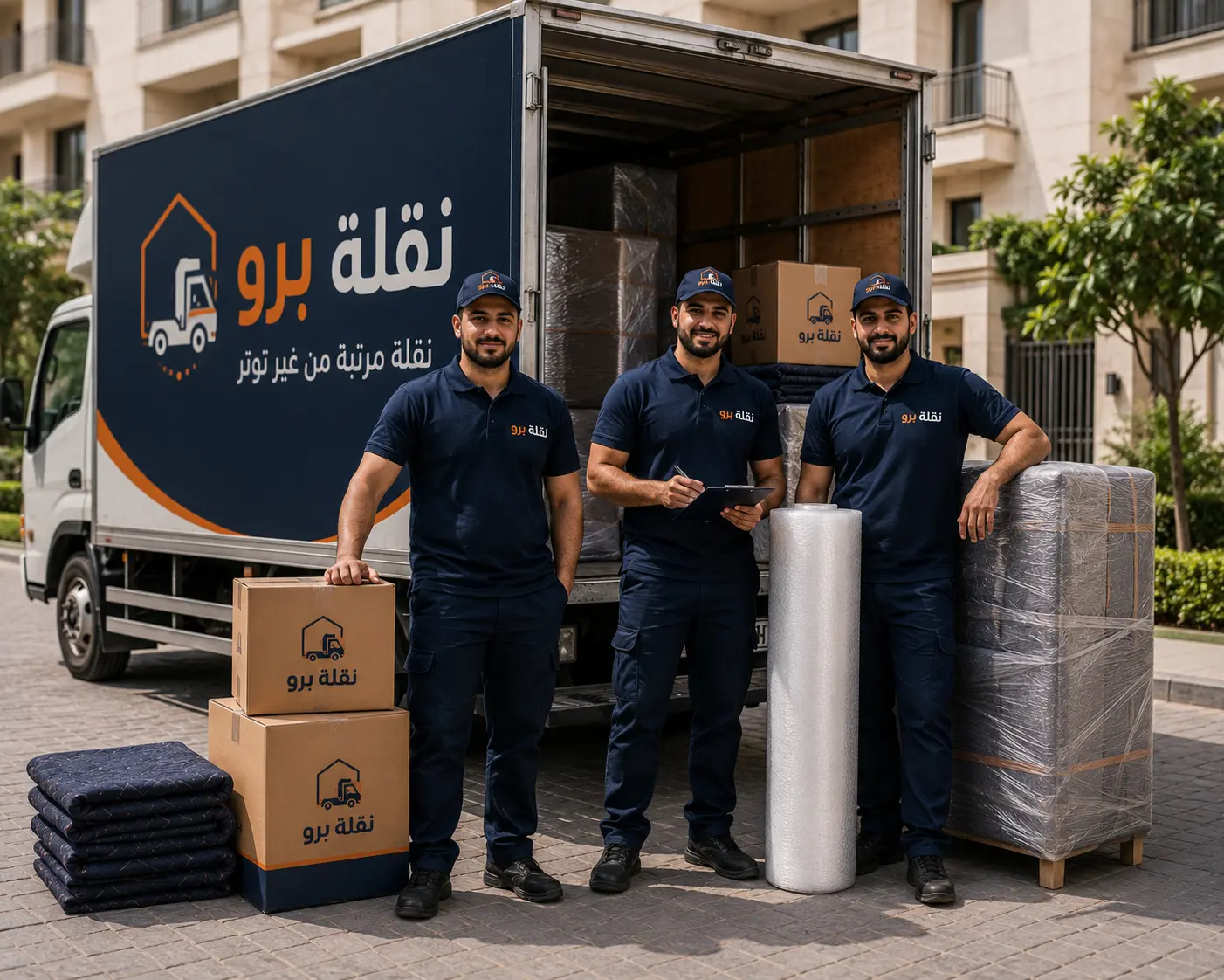 فريق نقلة برو بالتيشيرت الموحد الخاص بالشركة